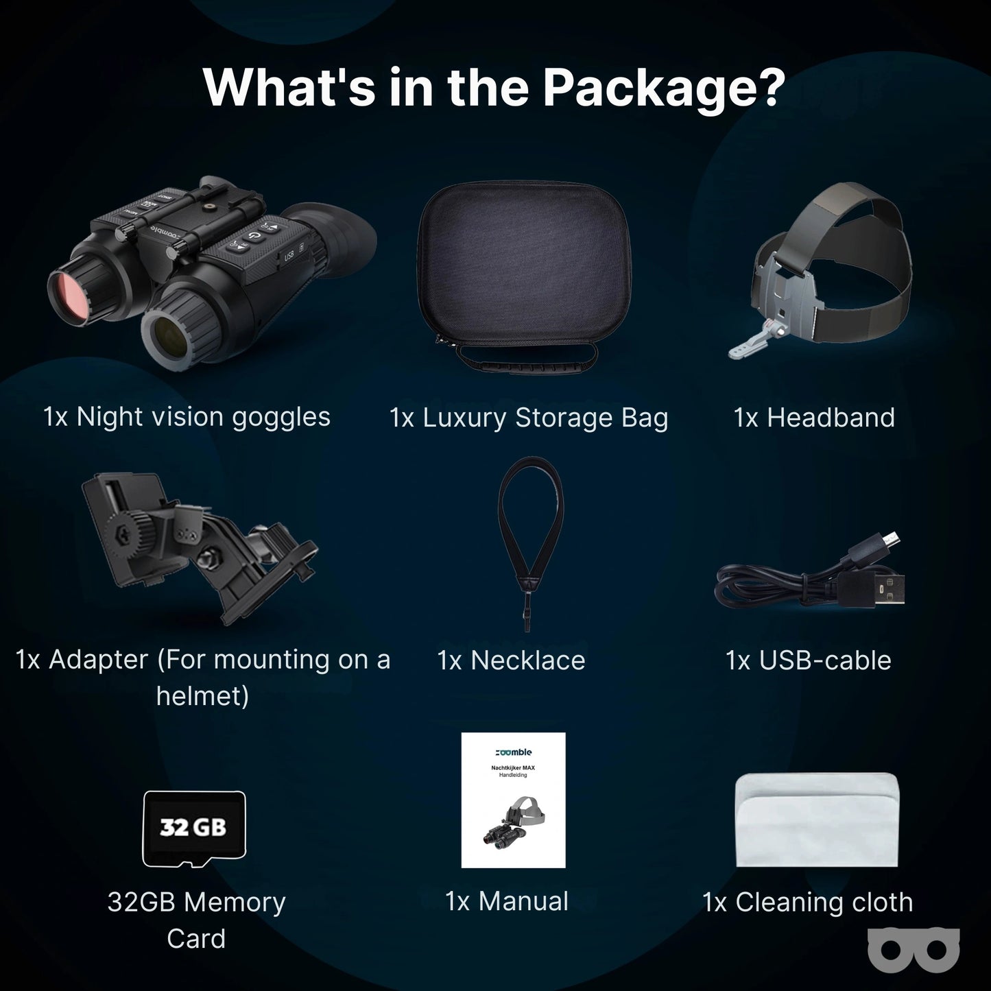 Night Vision MAX with Headstrap