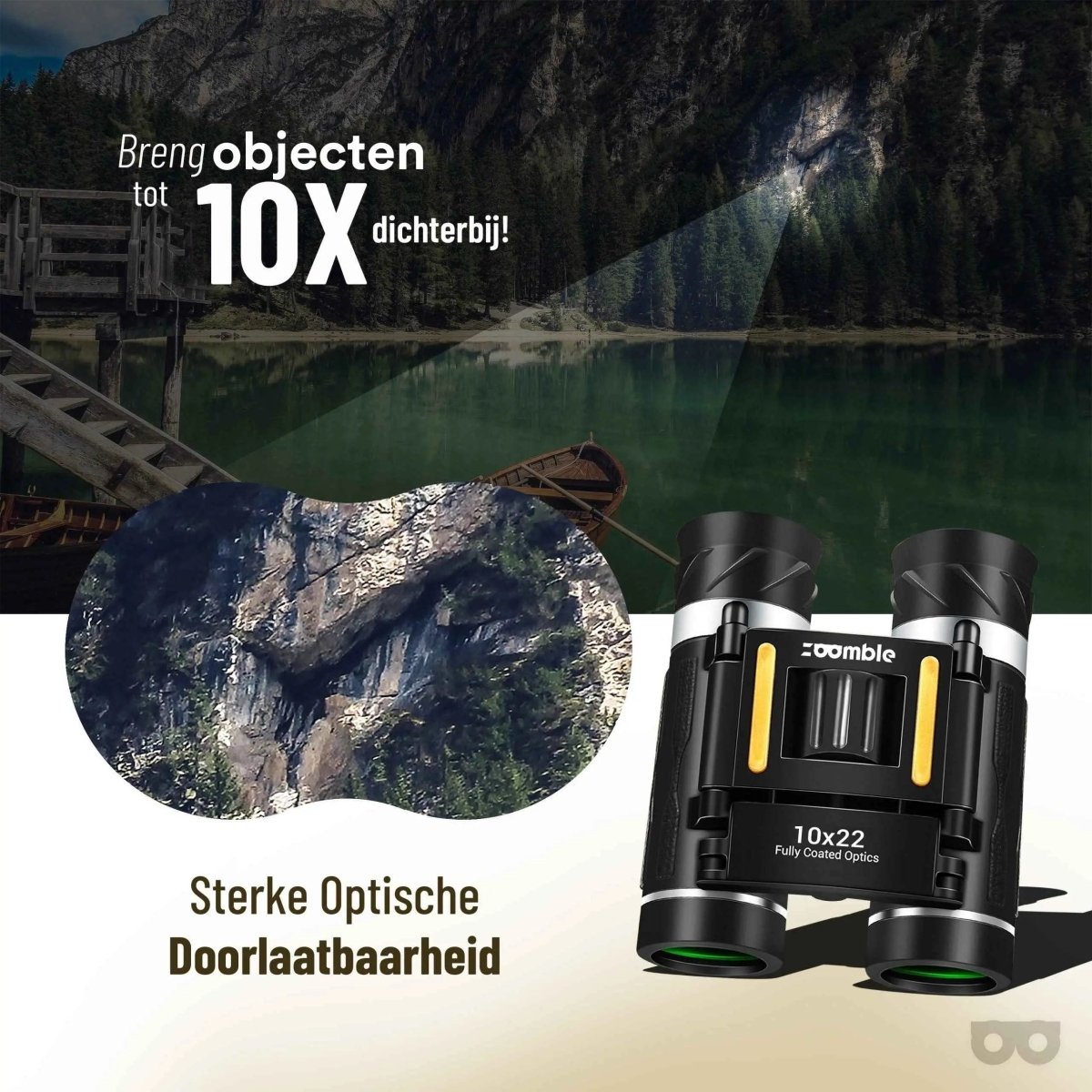 Compact 10x22 Binoculars – The Best Compact Binoculars for Birdwatching & Travel - Zoomble