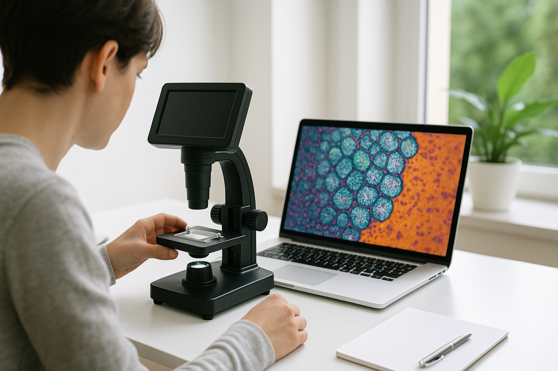 Digital microscope vs. traditional microscope