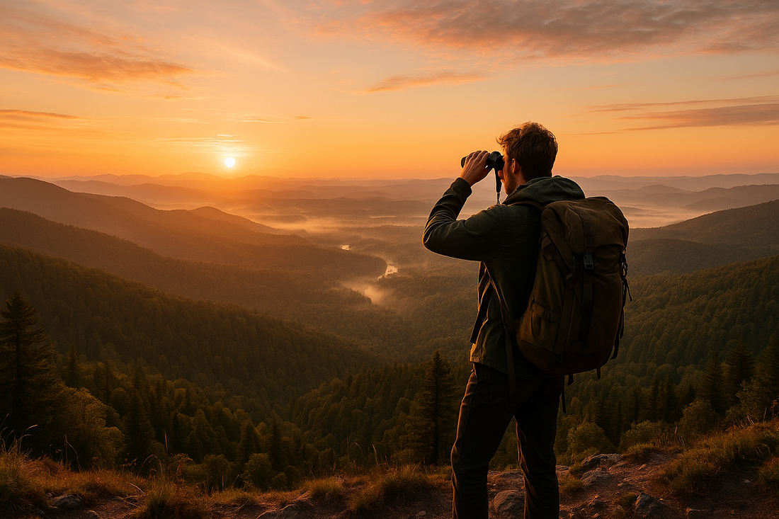 Discover the World with the Binoculars with Rangefinder