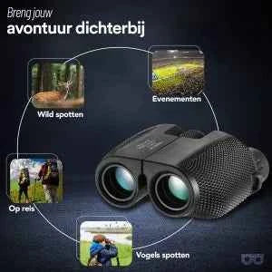 Zoomble Compact 10x25 Binoculars