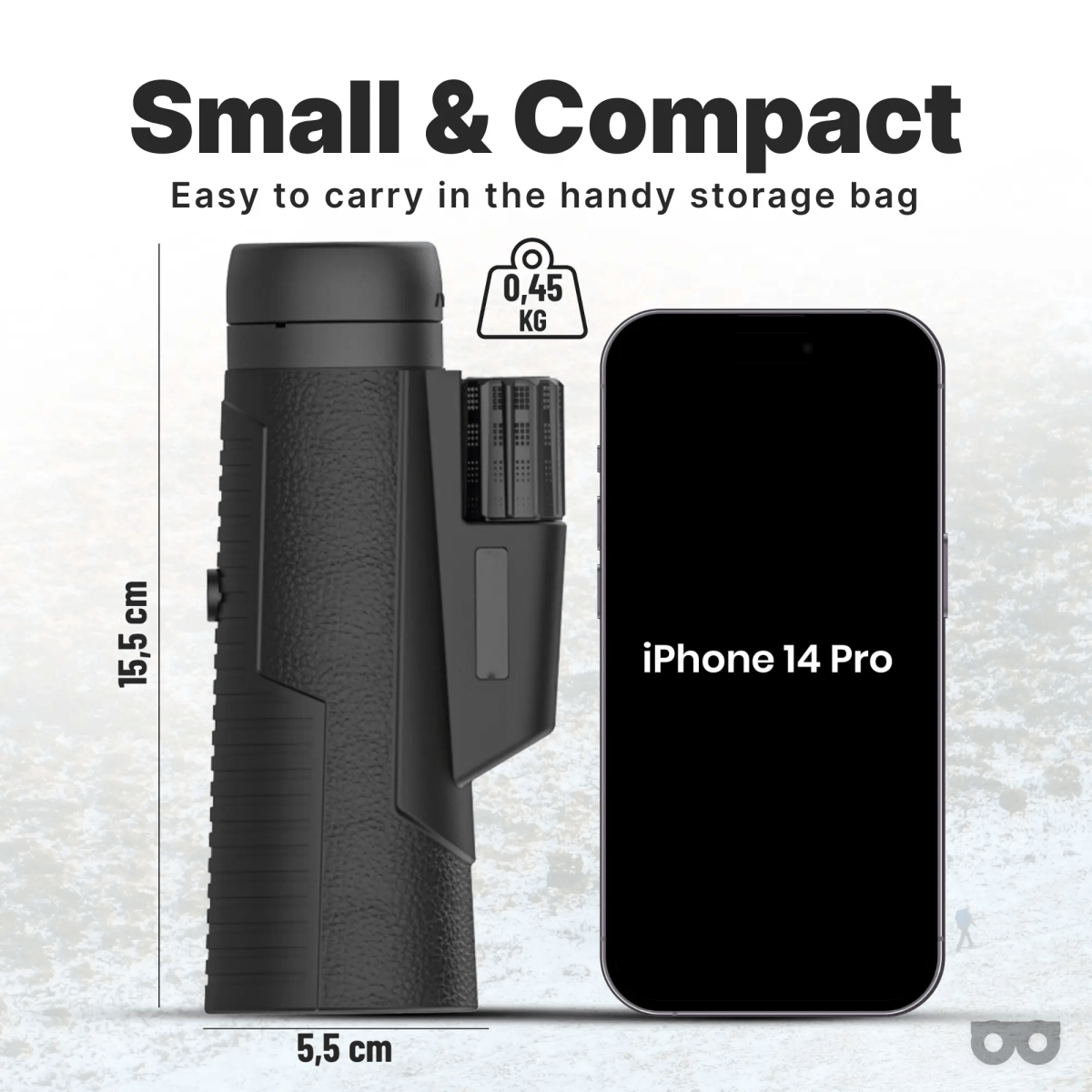 10x42 Monocular – Lightweight, Sharp, Built for Birding - Zoomble