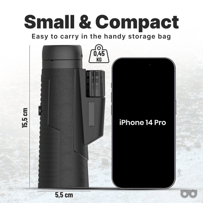 10x42 Monocular – Lightweight, Sharp, Built for Birding - Zoomble