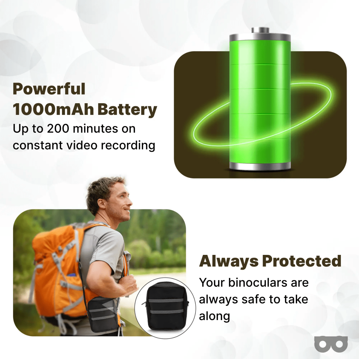 12x32 Digital Binoculars with Camera - Zoomble