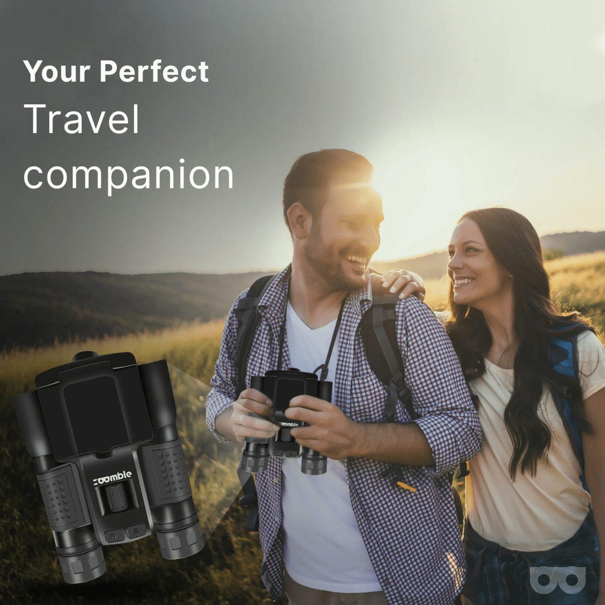 12x32 Digital Binoculars with Camera - Zoomble