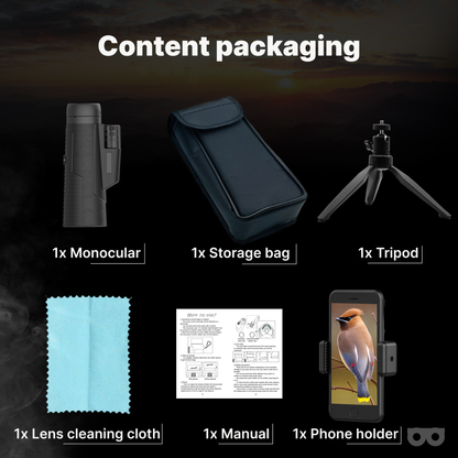 10x42 Monocular – Lightweight, Sharp, Built for Birding