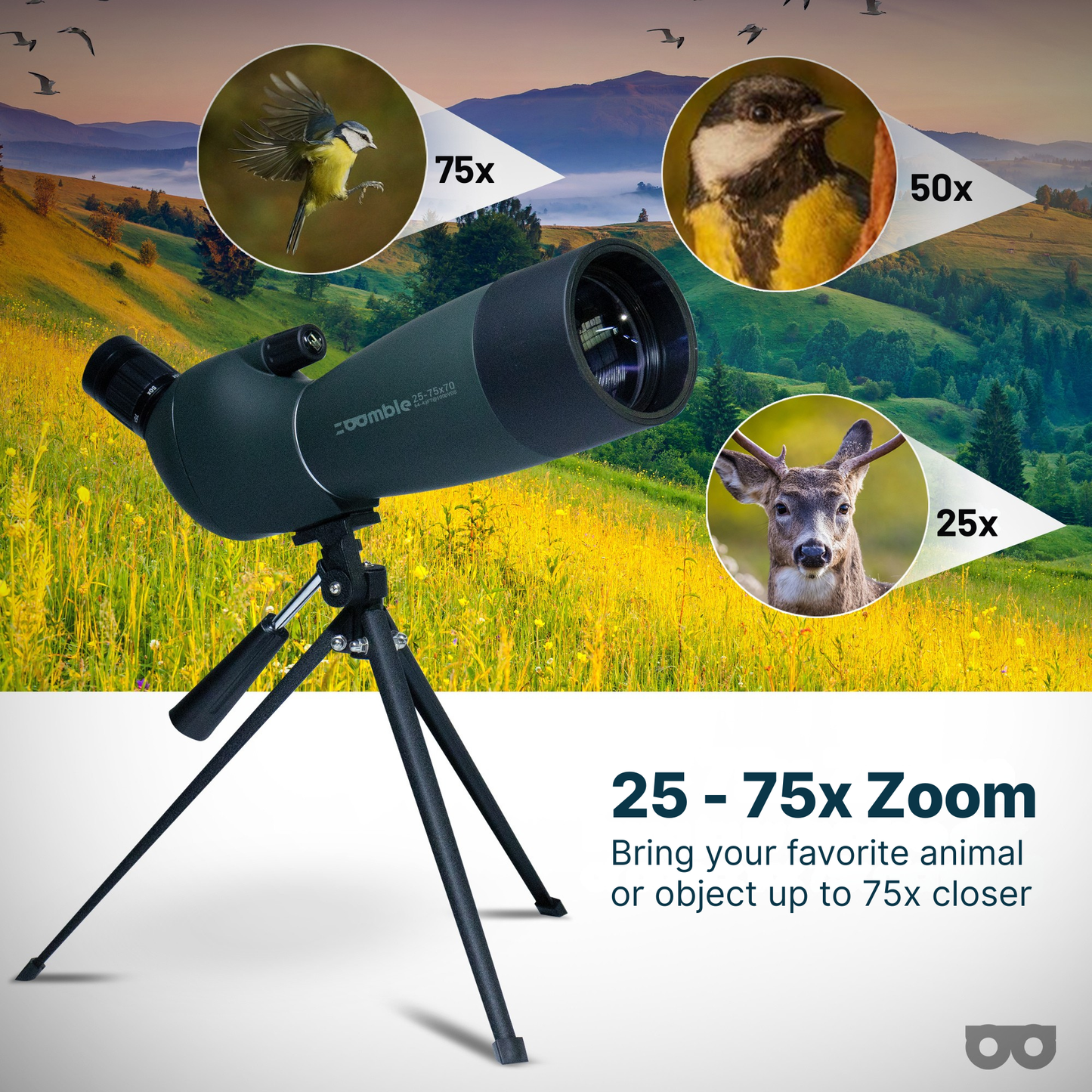 Spotting Scope 25–75x70mm