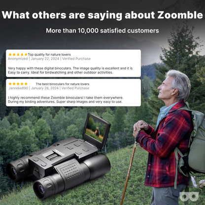 12x32 Digital Binoculars with Camera