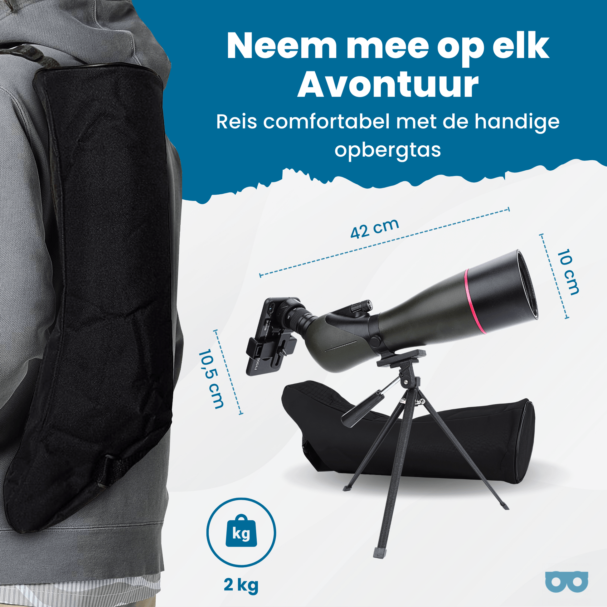 Spotting Scope PRO 20-60x80