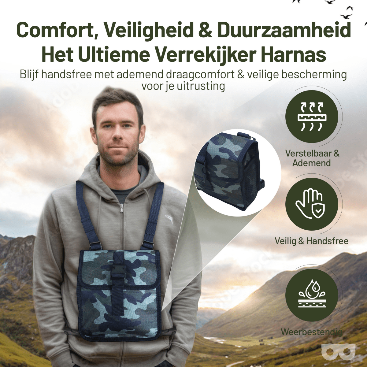 Binocular Harness - Zoomble