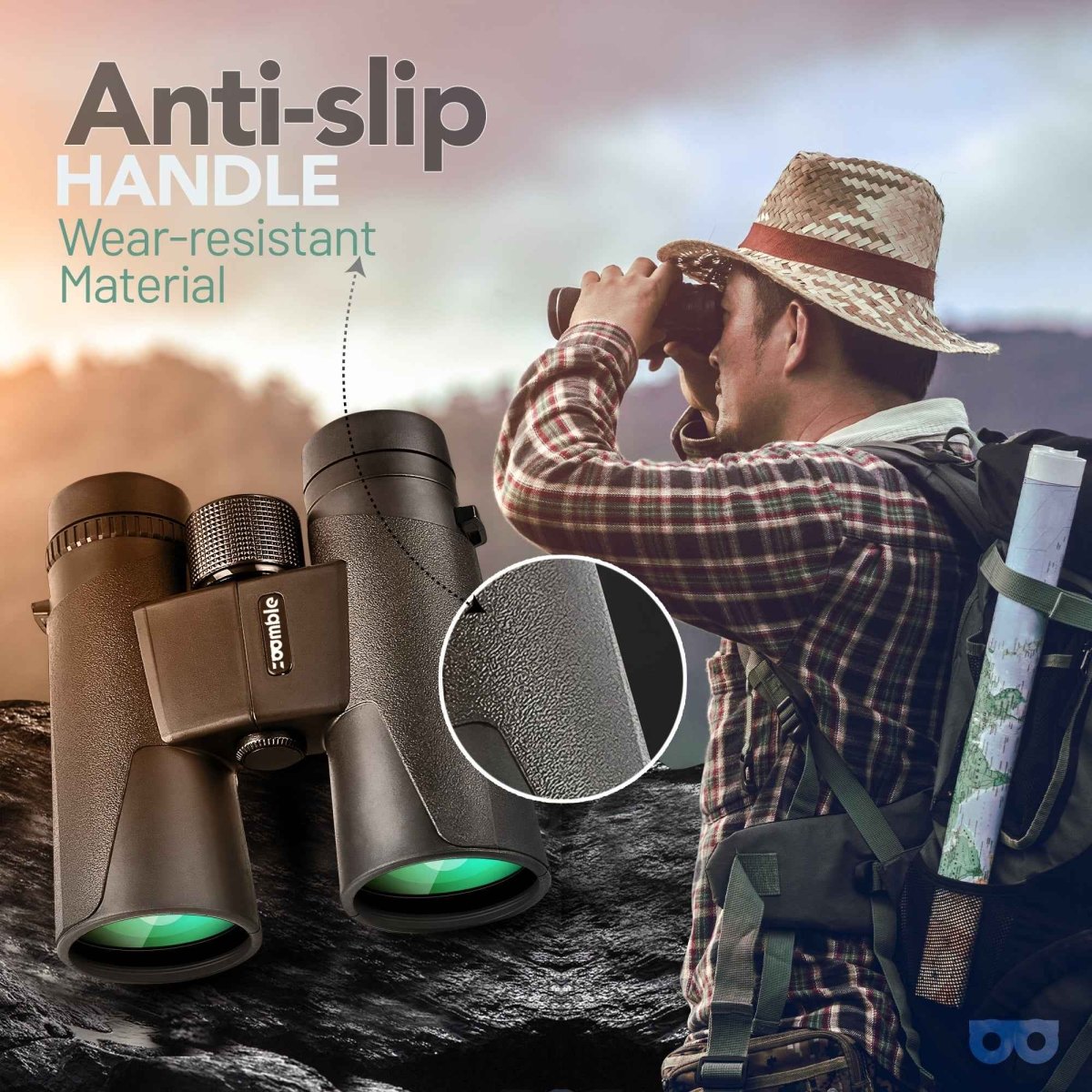 Kylietech Coperture Oculari Per Binocolo Da 42 Mm, Proteggono Da Acqua E Polvere