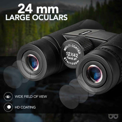 Binoculars Pro 12x42 - Zoomble