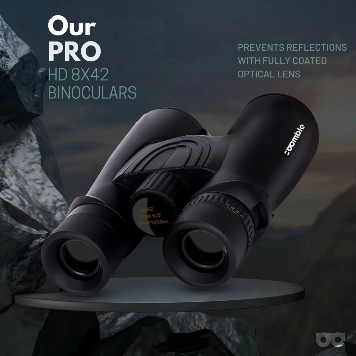 Binoculars Pro 8x42 - Zoomble