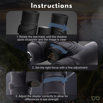 Binoculars Pro 8x42 - Zoomble