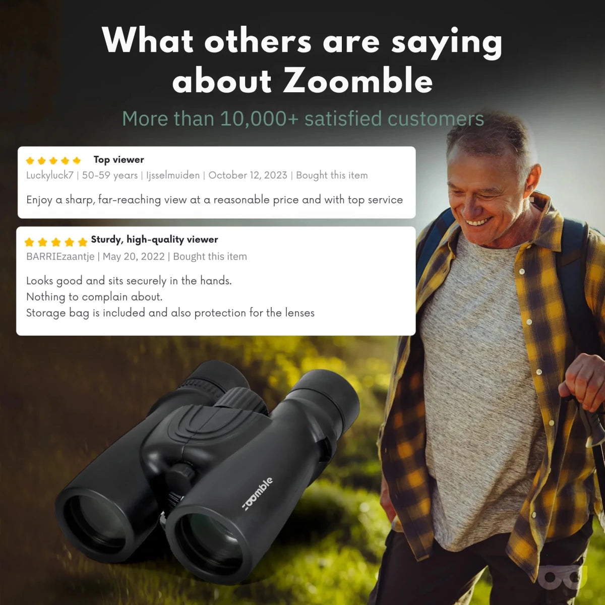 Binoculars Pro 8x42 - Zoomble