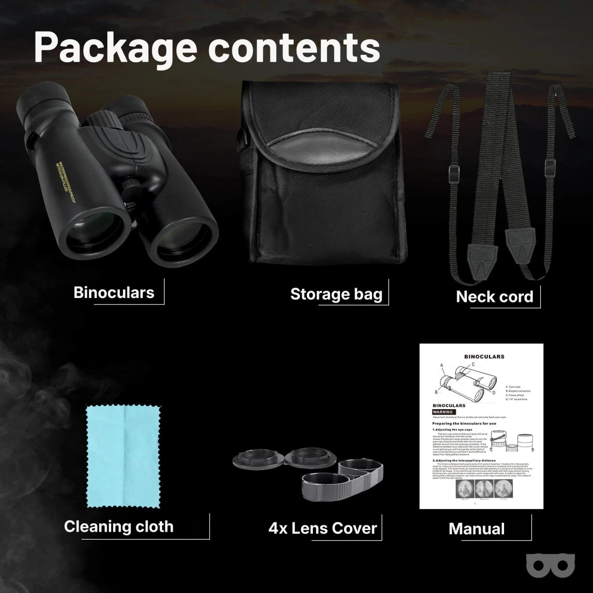 Binoculars Pro 8x42 - Zoomble