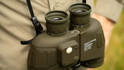 10x50 Binoculars with Rangefinder