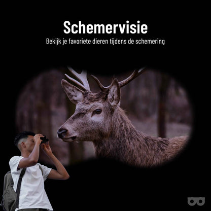 Compact 10x22 Binoculars - Zoomble