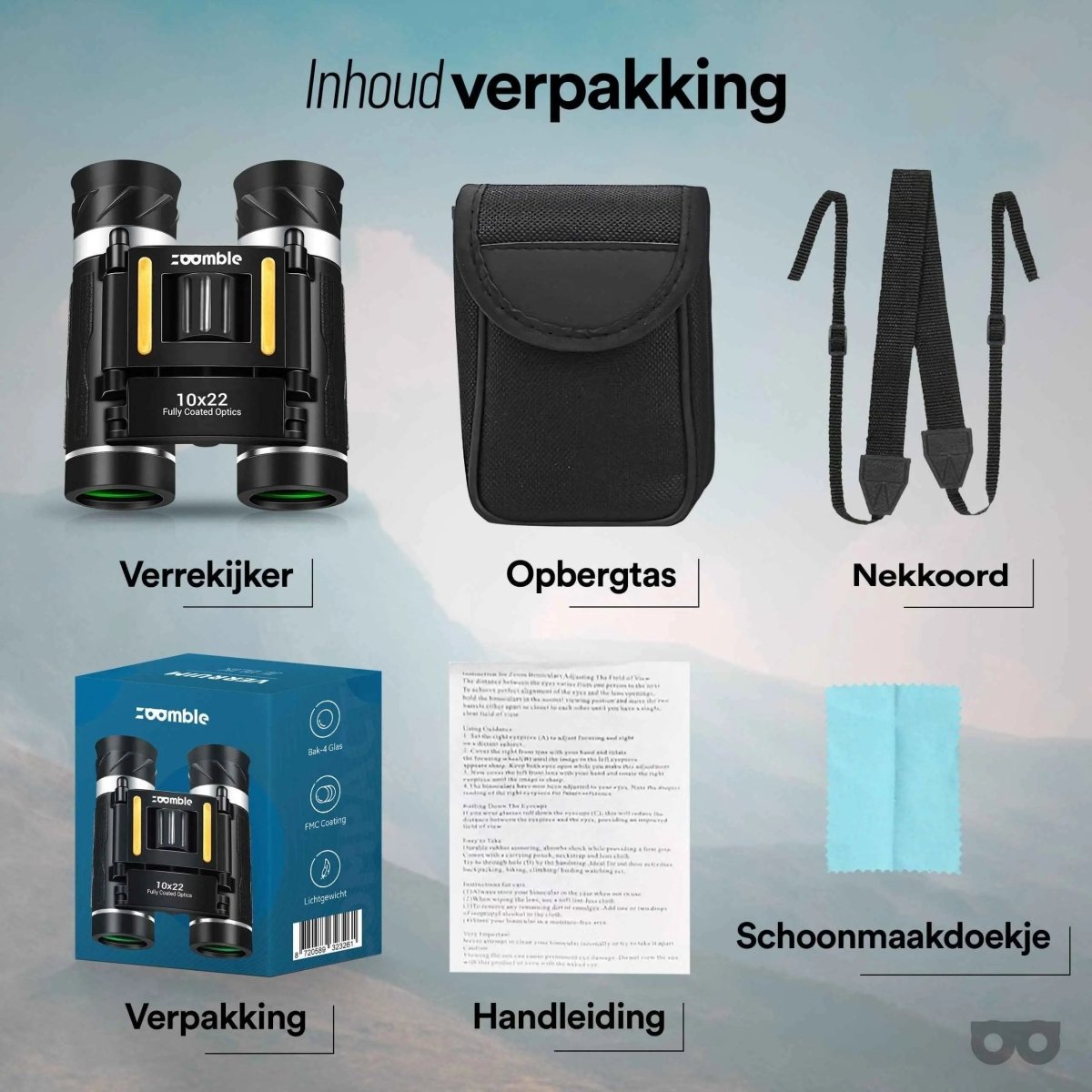 Compact 10x22 Binoculars – The Best Compact Binoculars for Birdwatching & Travel - Zoomble