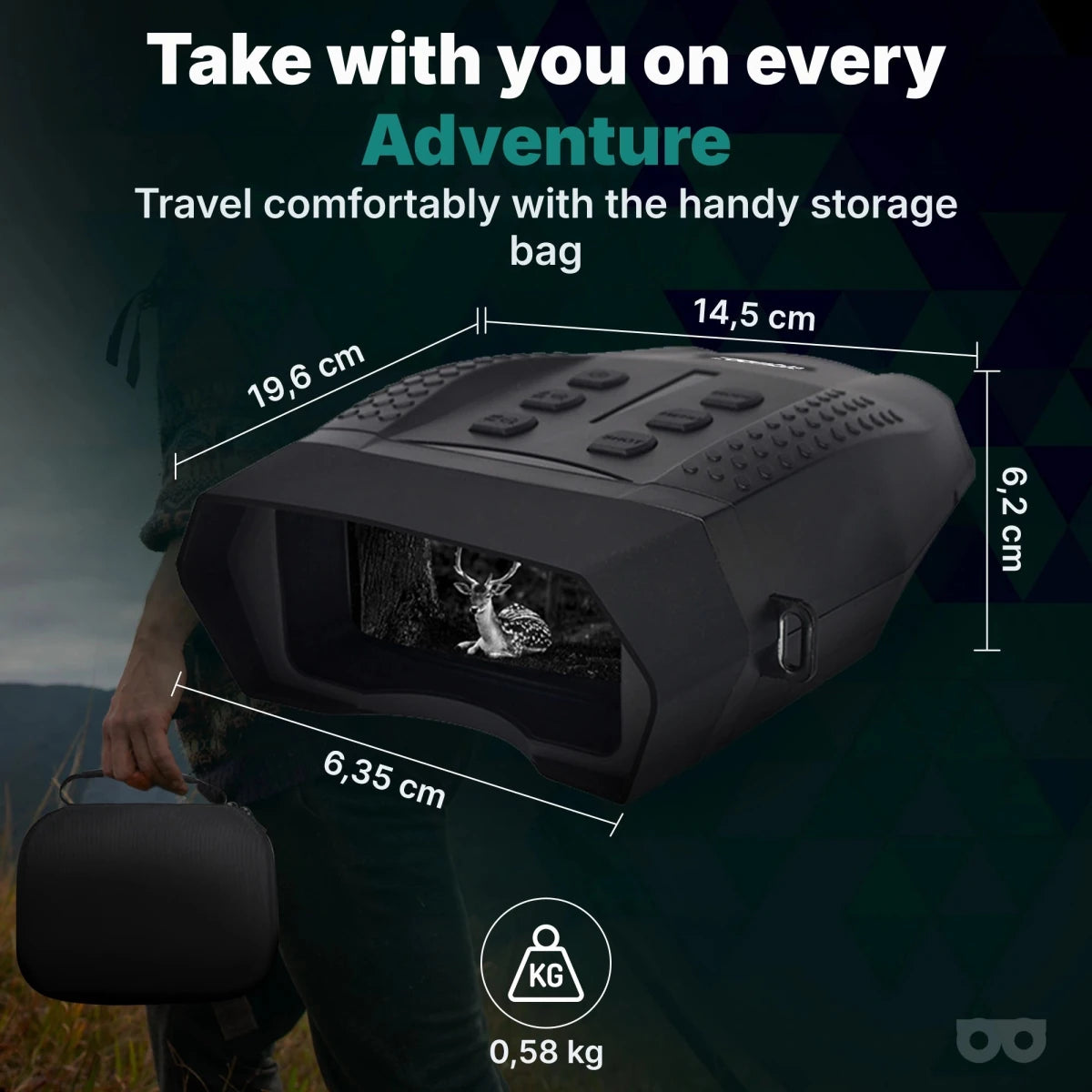 verrekijker met camera