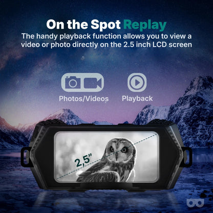 verrekijker met nachtzicht monokijker