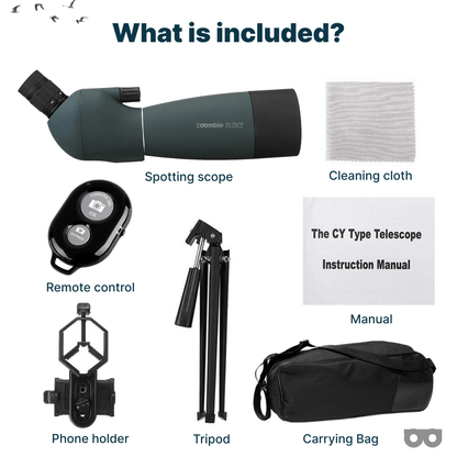 Spotting Scope 25–75x70mm - Zoomble