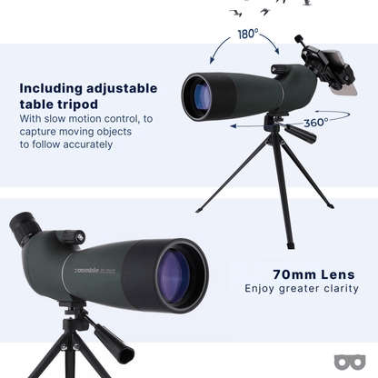 Spotting Scope 25–75x70mm - Zoomble