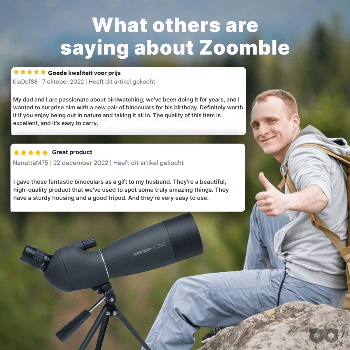Spotting Scope 25–75x70mm - Zoomble