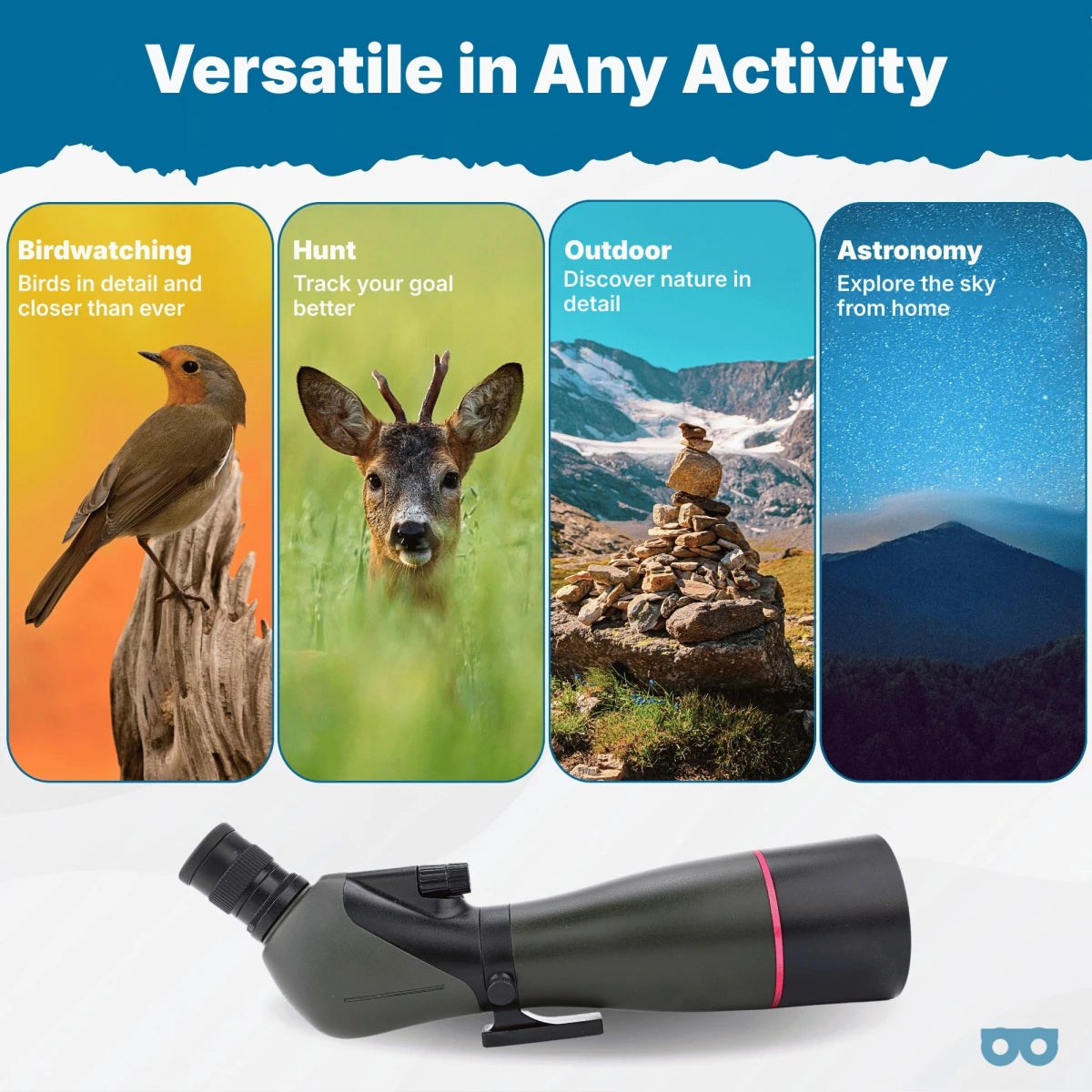 Spotting Scope PRO 20 - 60x80 - Zoomble