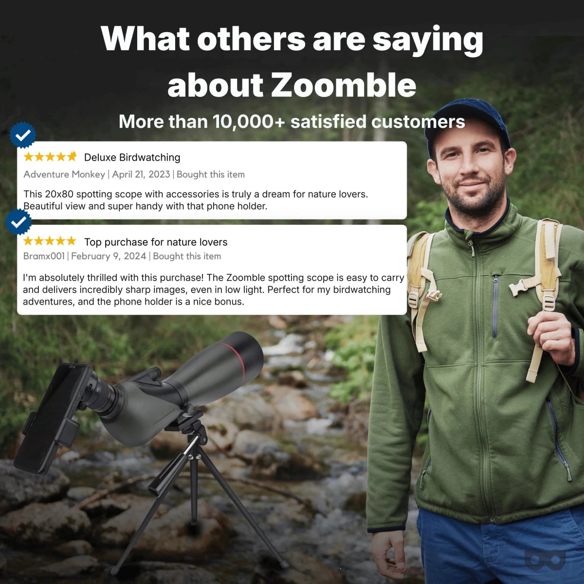 Spotting Scope PRO 20 - 60x80 - Zoomble