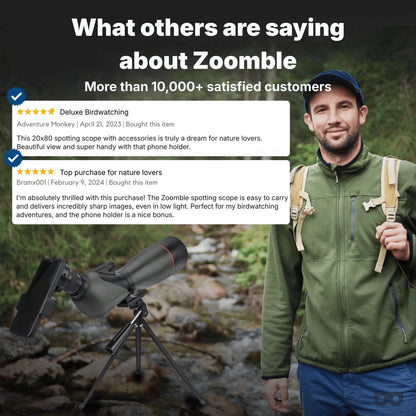 Spotting Scope PRO 20 - 60x80 - Zoomble