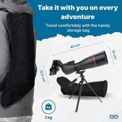 Spotting Scope PRO 20 - 60x80 - Zoomble