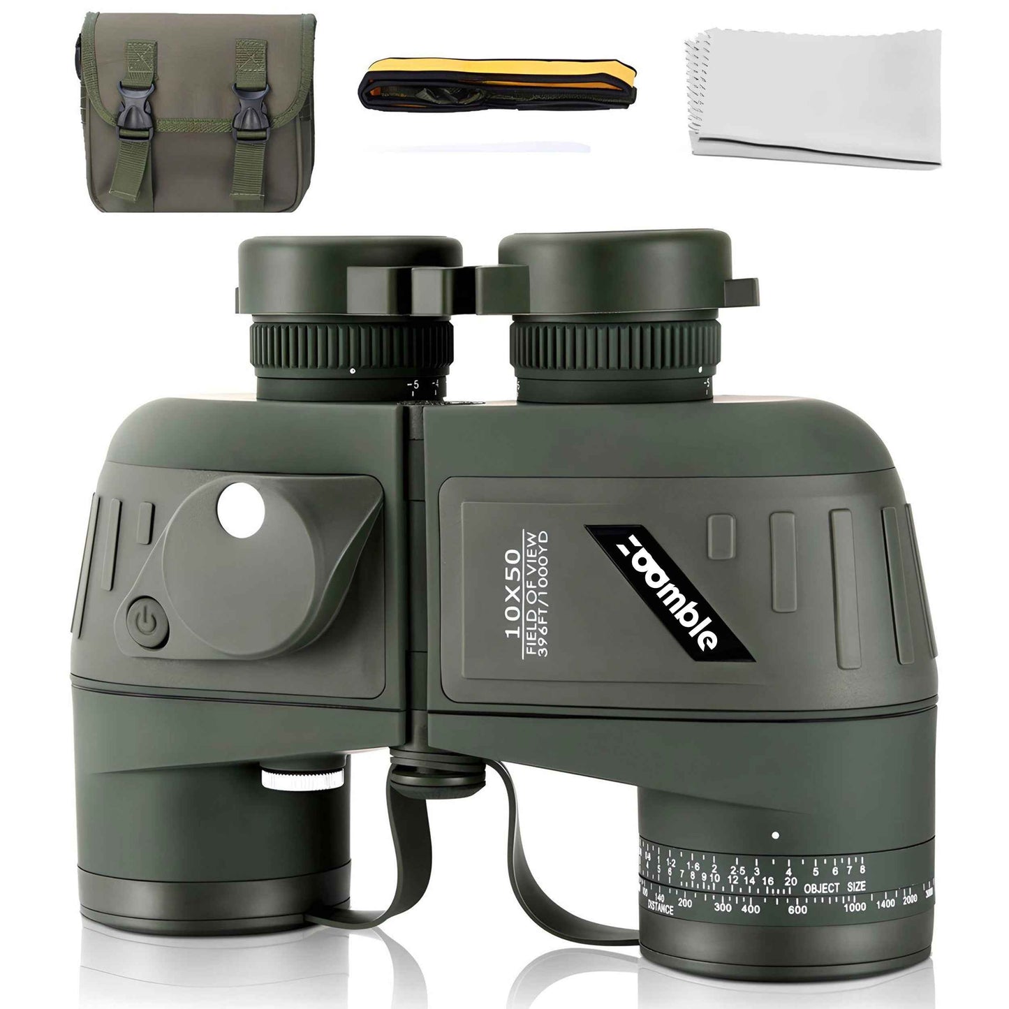 Zoomble 10x50 Rangefinder Binoculars