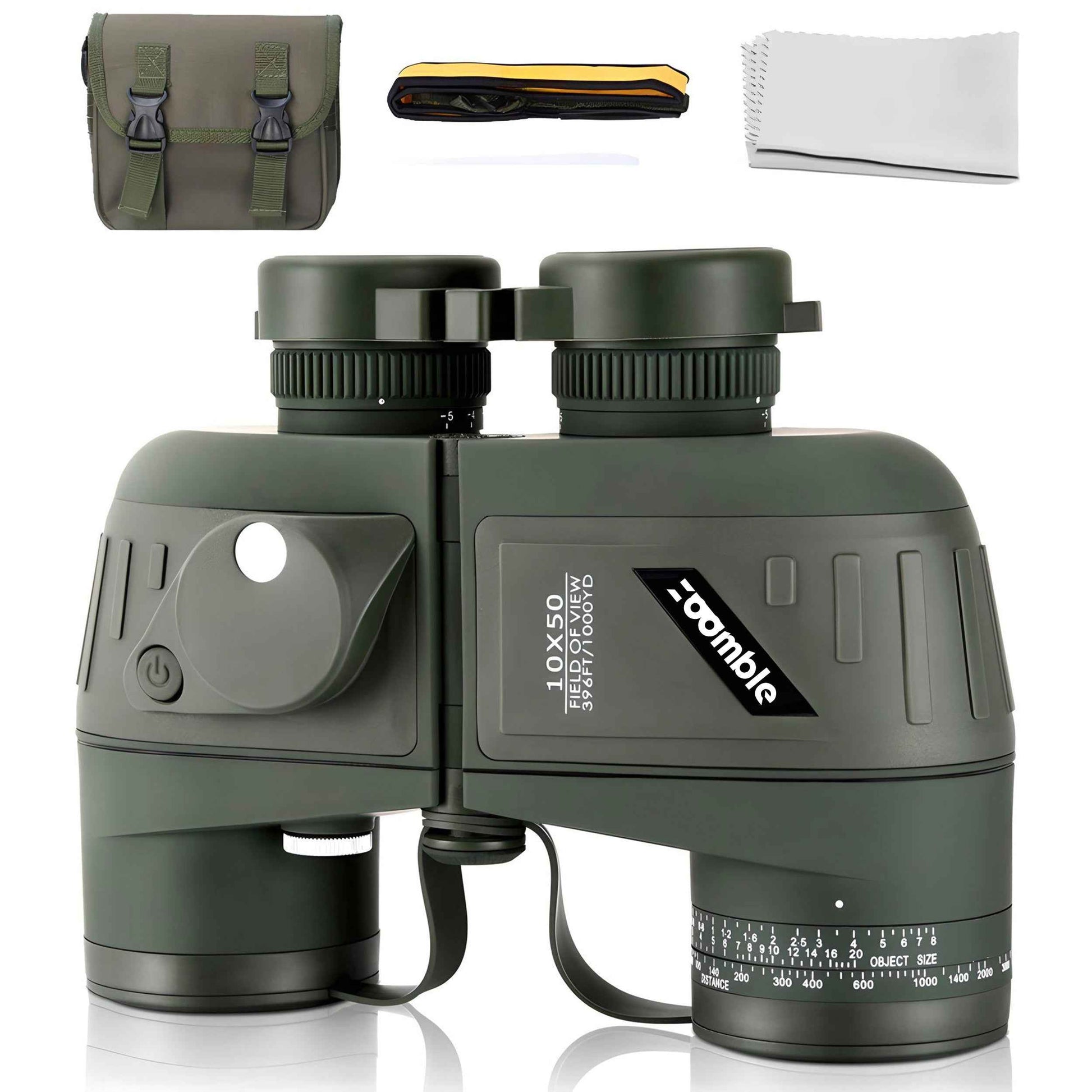 Zoomble 10x50 Rangefinder Binoculars